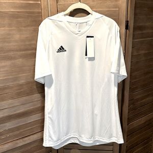 NWT ~ Men’s Adidas Tiro 17 Jersey ~ White ~ L